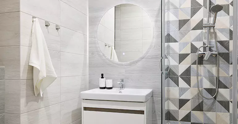 Small Master Bathroom Remodel in Elizabethtown